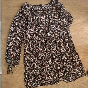 {wild fable} floral long sleeve mini dress